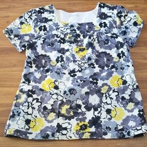 Landau Scrub Top Size Small